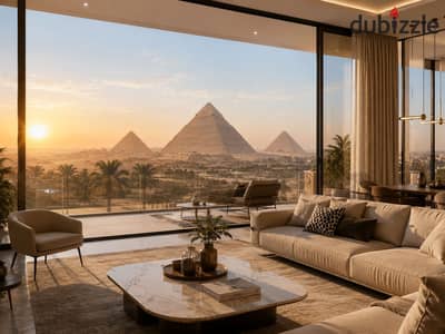 Hotel & USD Investment in Front of the Pyramids – Furnished Hotel Room for Sale with Daily USD Investment Potential and Up to 10-Year Installments