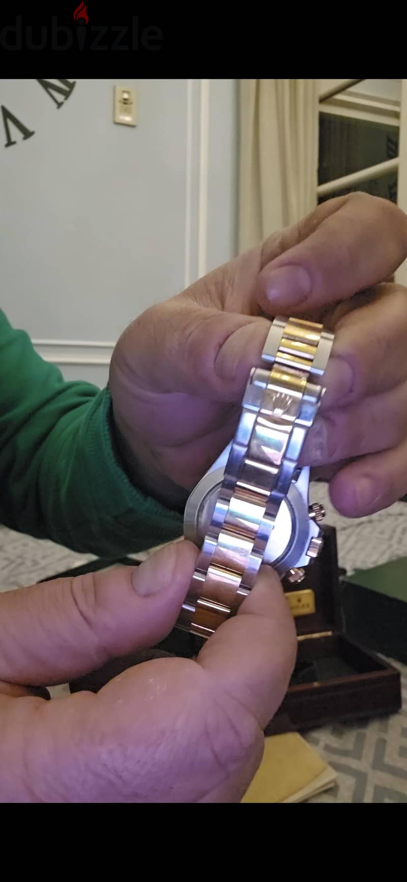 ROLEX DAYTONA , half golf half stainless 5