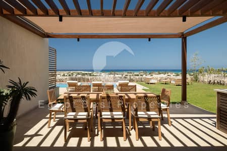 Villa One Story in Beit Al bahr Ready To Move 4 Bedroom For Sale Full Sea View Fully Finished - north coast - sidi henish