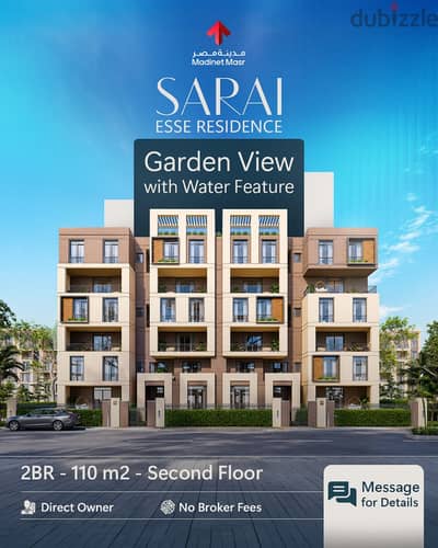 2BR Sarai Esse | Garden & Water View | Resale