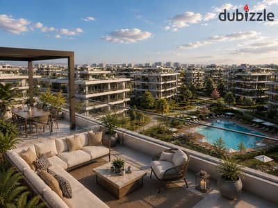 شقة 112م برووف 29م في G West الشيخ زايد بمقدم 10% وتقسيط متساوي لحد 10 سنين