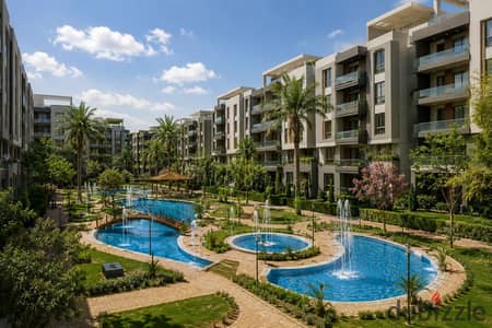 130m² apartment for sale with a 10% down payment in the FLW Compound, October Gardens. Located on Al-Wahat Road, directly opposite MSA University