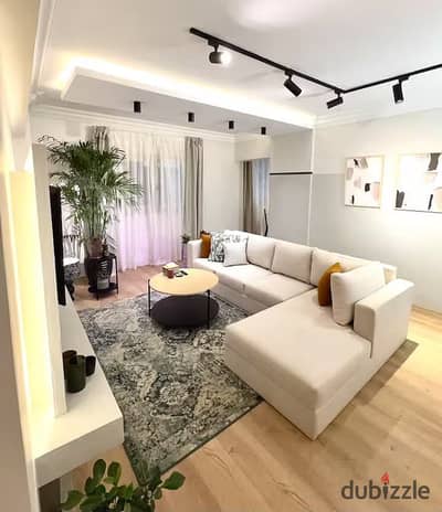 Fully furnished apartment for rent in Zahraa Al Maadi on main road 120 metres Fully furnished apartment for rent in Zahraa Al Maadi on main road 120 metres