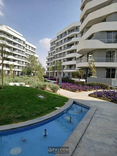 Apartment for sale, immediate delivery, double landscape view in Bloomfields by Tatweer Misr, with a 5% down payment and installments over 8 years - P