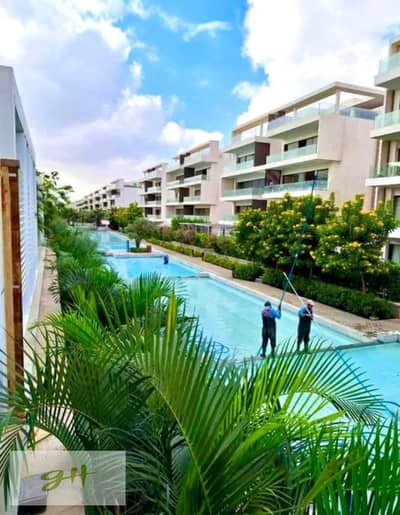 شقة مع جاردن جاهزة للاستلام للبيع في ليك فيو ريزيدنس 1، القاهرة الجديدة Lake View Residence 1 New Cairo
