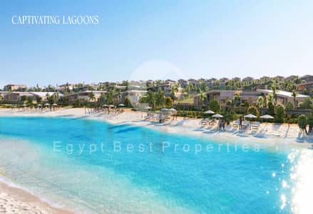 تاون هاوس فاخر 3 غرف نوم في سيزر الساحل الشمالي | 180 متر مربع | دورين | إطلالة على البحر b