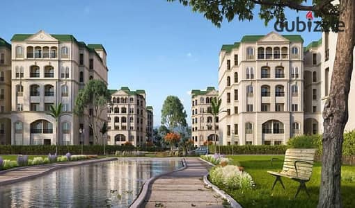 دوبلكس مع روف بمساحة 265 متر بواجهة بحرية وإطلالة على اللاندسكيب جاهز للسكن في لافينير المستقبل سيتى