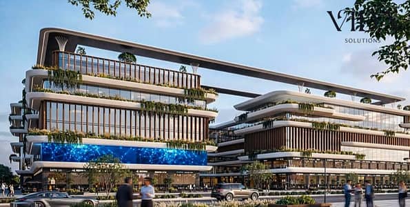 56 sqm Clinic Fully Finished for Sale on Central Axis | 6th of October WALK'N Mall Installments Over 10 Years