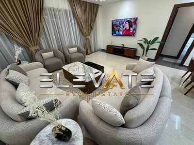 شقة للايجار 2 نوم مفروشة بالكامل فى كمبوند  ليك فيو