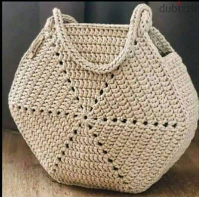 شنطة كروشيه هاند ميد