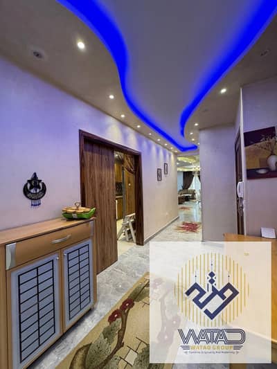 For rent furnished in the tenth district, Sheikh Zayed