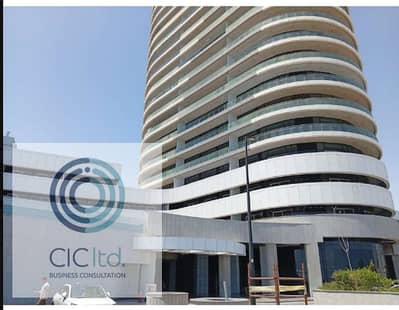 Furnished Cabin for Sale in New Alamein Towers | 116 sqm | Sea View | Ready to Move