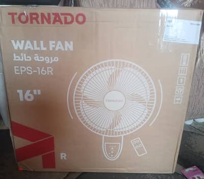 مروحه تورنيدو  tornado  16  بالريموت بالضمان