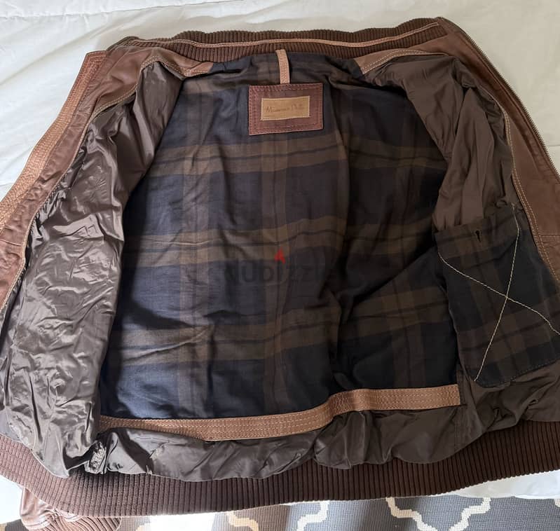 Massimo Dutti leather jacket 5