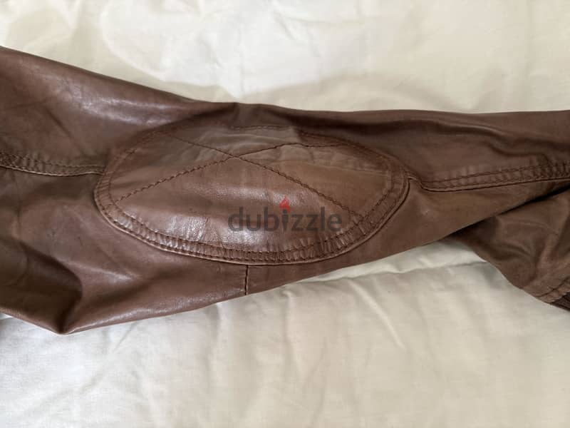 Massimo Dutti leather jacket 8