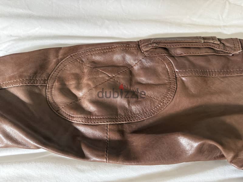 Massimo Dutti leather jacket 9