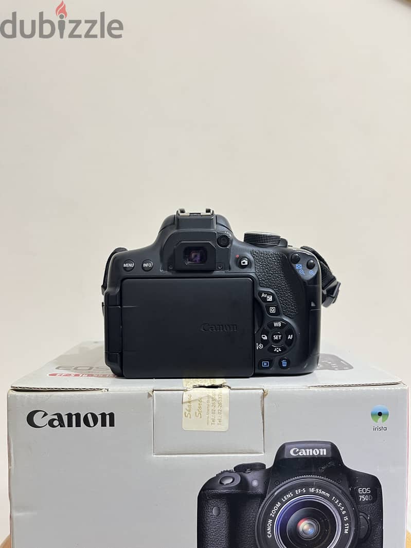 Canon EOS 750D 6