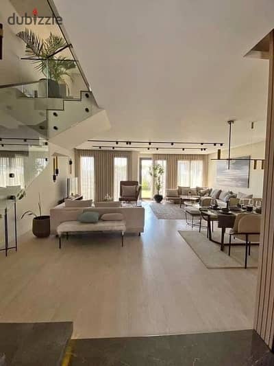 Ready to move fully finished townhouse with a stunning Pyramids view in Mountain View
