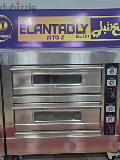 افران فرن بيتزا غاز 125 سم ٢ دك | أداء احترافي للمطاعم والكافيهات