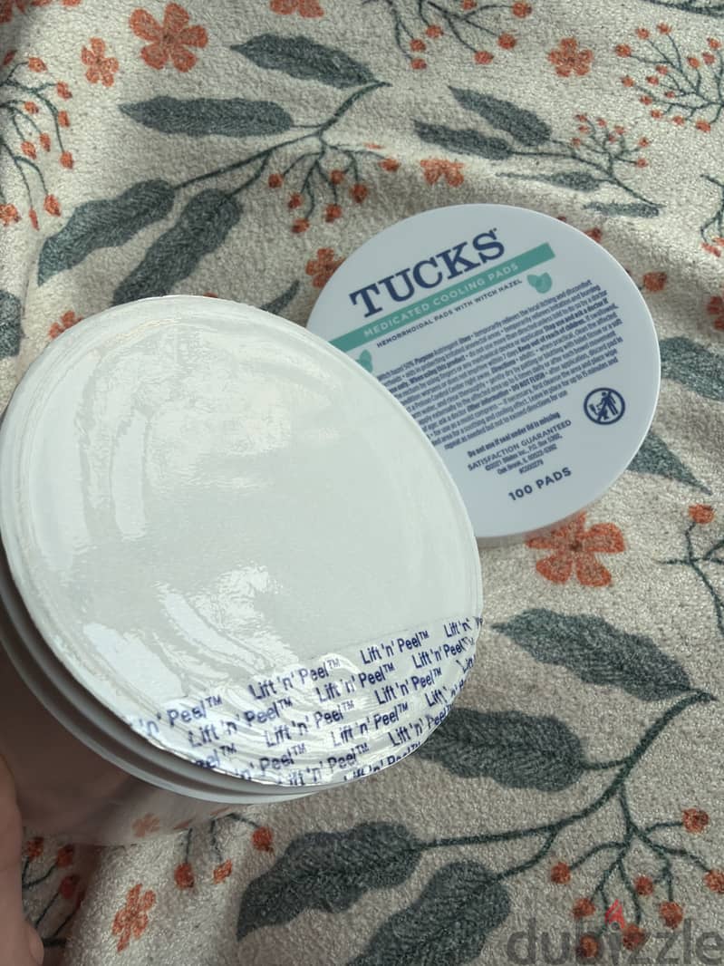 Tucks medicated cooling pads 2