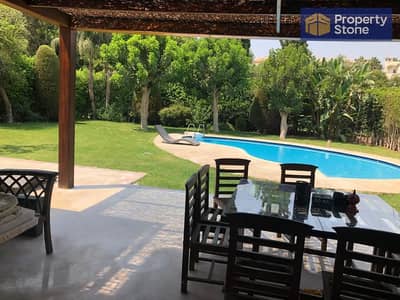 Luxury Villa for Rent in Katameya Heights | Prime Golf View | 1,115 SQM Land | 6 Bedrooms | Private Pool