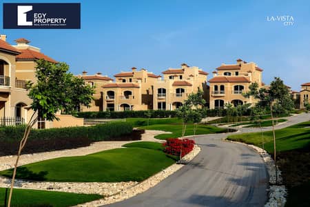 Villa For Sale Fully Furnished Super Lux Ready To Move In La Vista City - New Capital