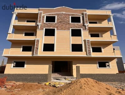 Corner apartment on Ismailia Road in the distinguished neighborhood of Badr