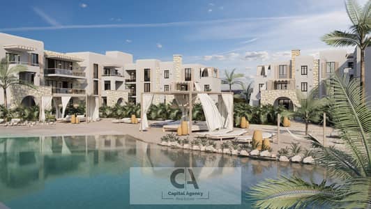 Chalet for sale, fully finished with air conditioners and kitchen, minutes away from Hacienda Bay | Delivery in 2.5 years in Zoya North Coast, 30% cas