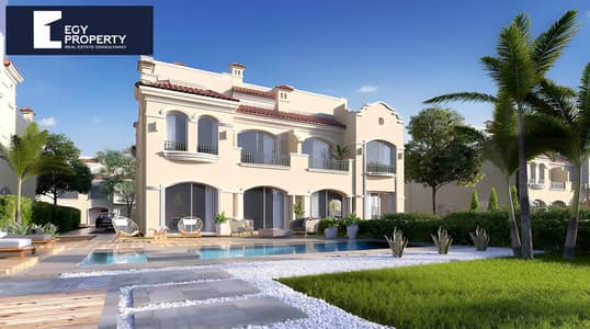 Villa For Sale Ready To Move Prime Location Under Market Price In La Vista City - New Capital