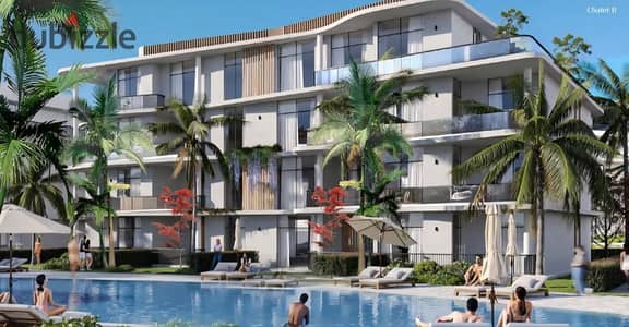 fully finished chalet with a direct view of the landscape and lagoon in Ras El Hekma, in a prime location