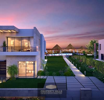 A residential unit for immediate delivery with a view of the Pyramids directly on the desert road and minutes from the new Egyptian Museum A residential unit for immediate delivery with a view of the Pyramids directly on the desert road and minutes from the new Egyptian Museum
