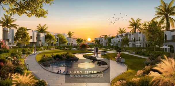 4 bedroom townhouse villa for sale in Orascom near Mall of Egypt and MSA University