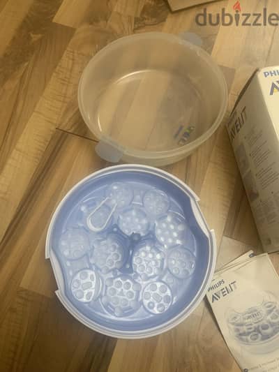 Microwave steam sterilizer