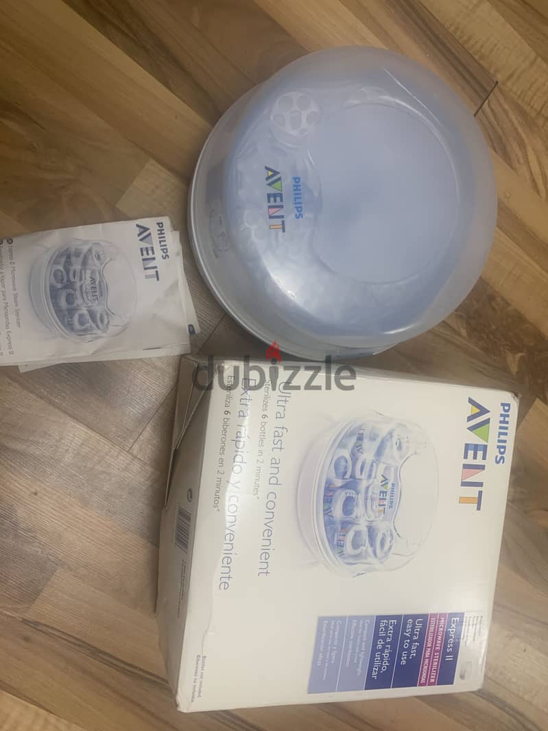 Microwave steam sterilizer 1