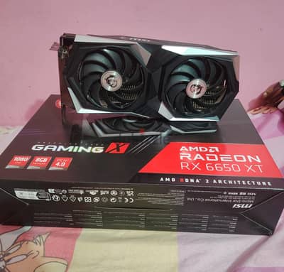 RX 6650XT MSI GAMING X 8G