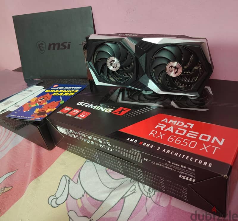 RX 6650XT MSI GAMING X 8G 1
