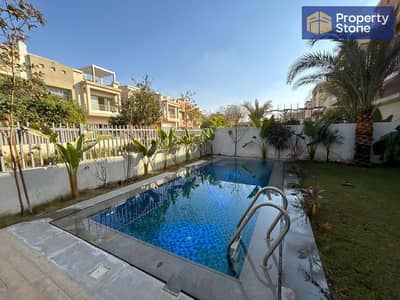 Twin House for Rent in Cairo Festival City | 400 SQM Land | 4 Bedrooms | 3 Masters