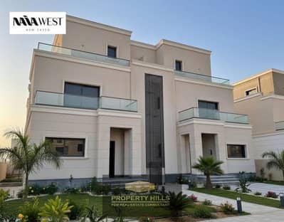 شقة للبيع 155م في نايا ويست Naia west  نيو زايد | 3 غرف | متشطبة بالكامل | 5% مقدم | تقسيط حتى 15 سنة