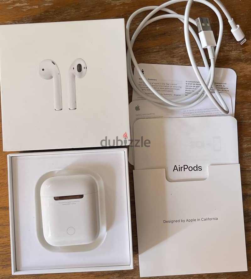 Airpods 2 original with box 1