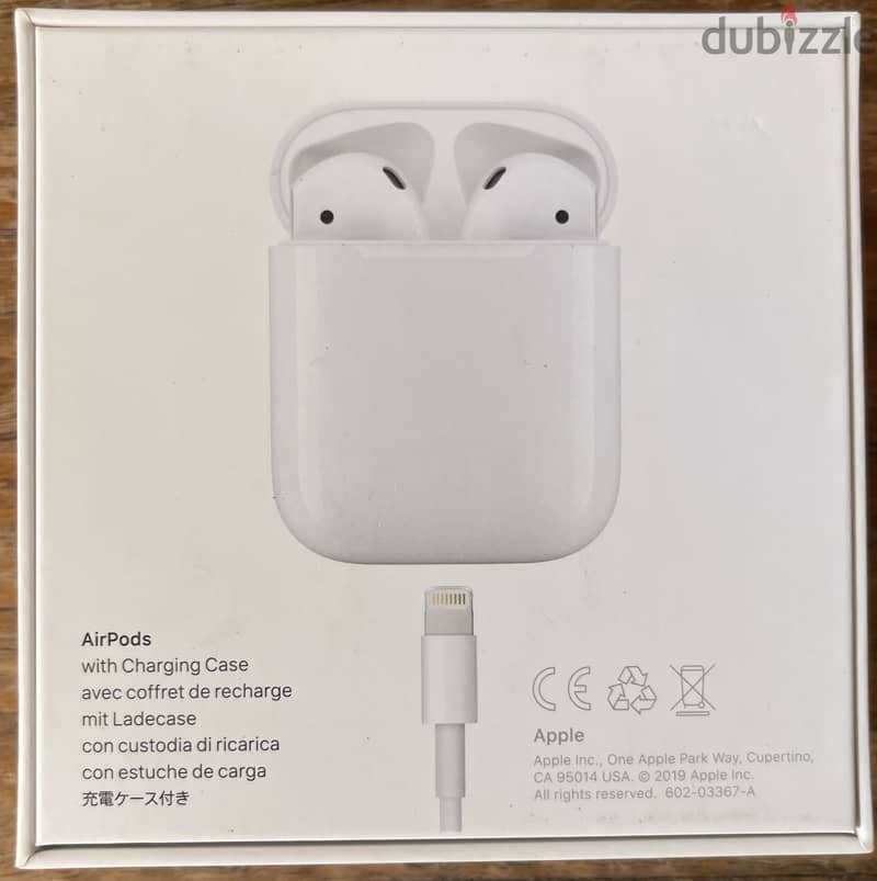 Airpods 2 original with box 3