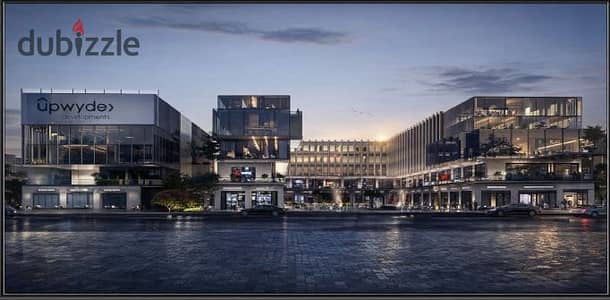 محل/كافيه 82m² بتراس خارجي على التسعين الشمالي مباشرة - Blue Palm - التجمع الخامس - القاهرة الجديدة
