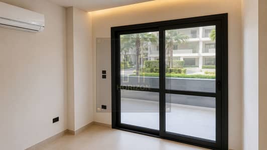 Semi furnished apartment 2rooms with garden fisrt use rent Patio Oro New Cairo