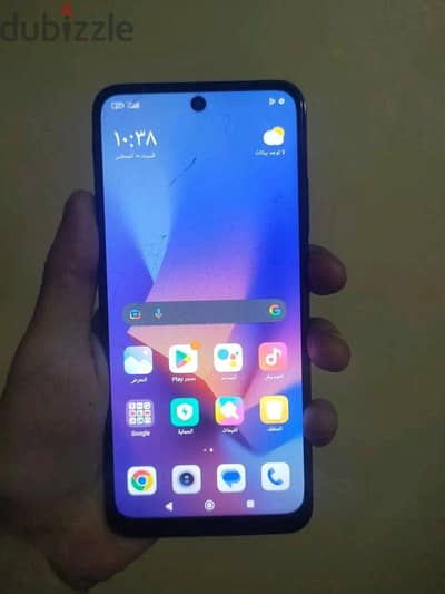 ريدمي نوت 10s رامات 8+5 مساحه 128 بصمه طلقه
