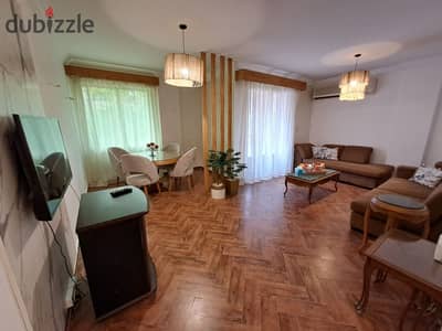 Fully Furnished Ground Floor Apartment for Sale in Al Rehab City with Private Garden