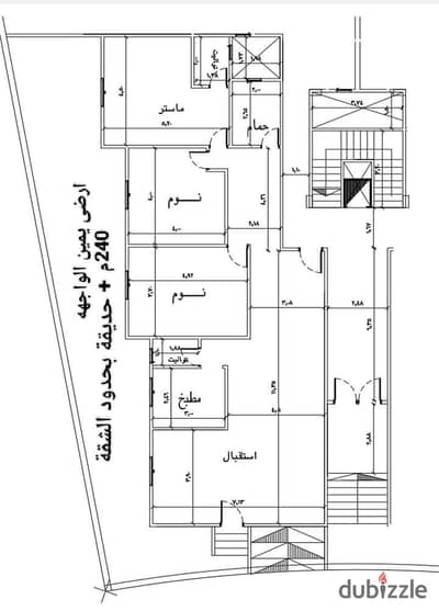 Apartment 240m ground floor with garden approximately 3 rooms 3 bathrooms from the owner directly semi-finished 40% down payment and 10% Islamic payment steps to Heliopolis Club steps to Vivens Mall steps to Shifa Hospital