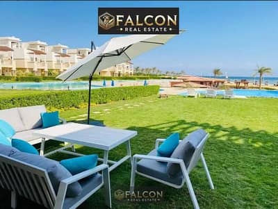 40% off chalet, full sea view, prime location, amazing view,chalet for sale in Blue Blue Ain Sokhna minutes from telal ,ilmonte galala, lavista sokhna