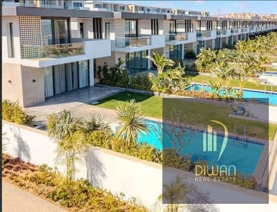 2-bedroom hotel-finished chalet in Kai Sokhna: upcoming delivery with stunning crystal lagoon & pool views!