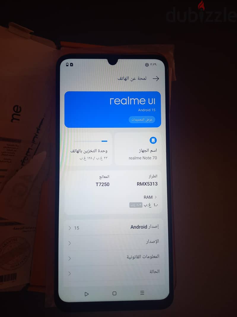 realme note 70 6