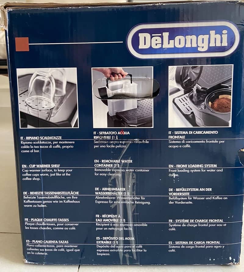 De’Longhi Espresso & Drip Coffee Machine – Used Once 7