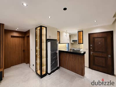 Apartment for sale in Madinaty 82m Super Lux finishing Talaat Mostafa Garden view with kitchen first residence B7